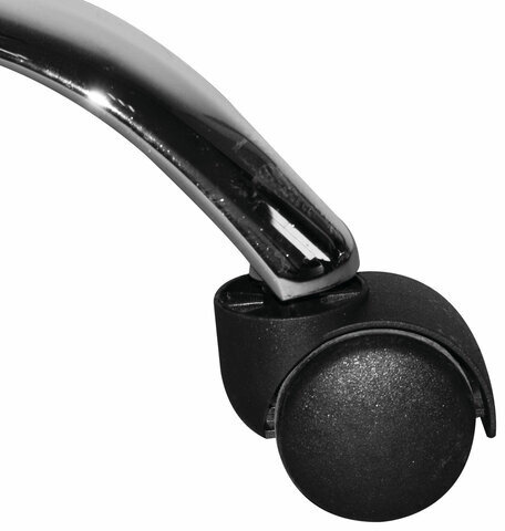 Кресло BRABIX "Victory MG-016", подголовник, хром, черное, 531924