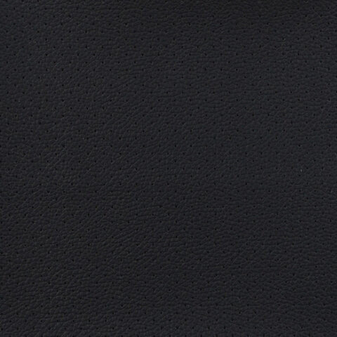 Кресло офисное МЕТТА "К-32" хром, рецик. кожа, подголовник, сиденье и спинка мягкие, черное