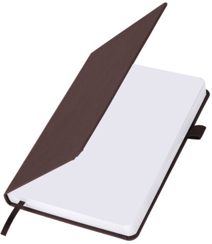 Ежедневник датированный 2026, А5, 138x213 мм, BRAUBERG "Control", под кожу, держатель для ручки, коричневый, 117122