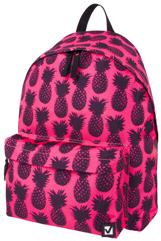 Рюкзак BRAUBERG, универсальный, сити-формат, Ананас, 20 литров, 41х32х14 см, 228851
