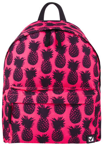Рюкзак BRAUBERG, универсальный, сити-формат, Ананас, 20 литров, 41х32х14 см, 228851