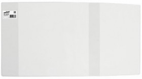 Обложка ПВХ для учебников Петерсон, Моро, Гейдман, Плешаков, ЮНЛАНДИЯ, универсальная, 150 мкм, 270х550 мм, штрих-код, 229333