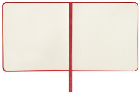 Скетчбук, слоновая кость 140 г/м2 120х120 мм, 80 л., КОЖЗАМ, резинка, BRAUBERG ART CLASSIC, красный, 113190