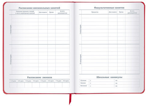 Дневник 1-11 класс 48 л., кожзам (твердая), шелкография, BRAUBERG, "Anime", 106225