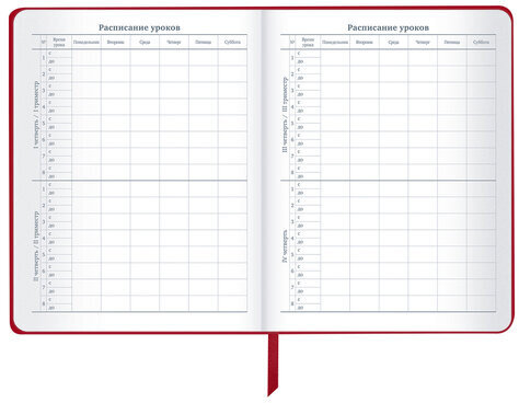 Дневник 1-11 класс 48 л., кожзам (твердая), шелкография, BRAUBERG, "Anime", 106225