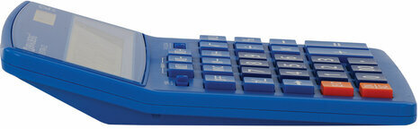 Калькулятор настольный BRAUBERG EXTRA-12-BU (206x155 мм), 12 разрядов, двойное питание, СИНИЙ, 250482