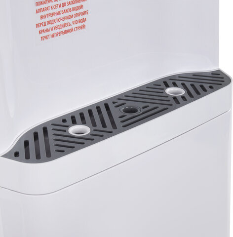 Кулер для воды SONNEN FSC-02AC, напольный, НАГРЕВ/ОХЛАЖДЕНИЕ КОМПРЕССОР, шкаф, 2 крана, белый, 455420