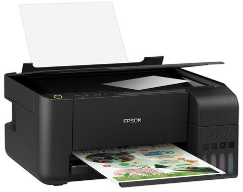 МФУ струйное EPSON L3100 "3 в 1" А4, 33 стр./мин, 5760x1440, СНПЧ, C11CG88401