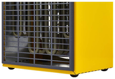 Тепловая пушка электрическая BALLU BHP-ME-5, 4500 Вт, 220 B, терморегулятор, прямоугольная, желтая, НС-1069379