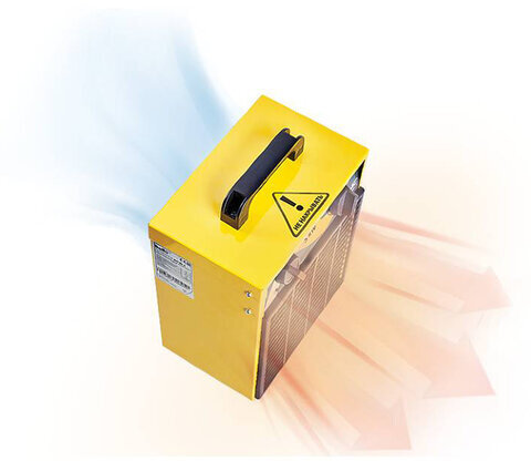 Тепловая пушка электрическая BALLU BHP-ME-5, 4500 Вт, 220 B, терморегулятор, прямоугольная, желтая, НС-1069379