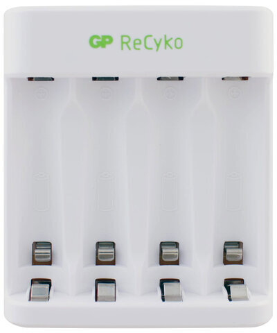 Зарядное устройство GP Е411 для 4-х аккумуляторов, блистер, Е411CS-2CR1