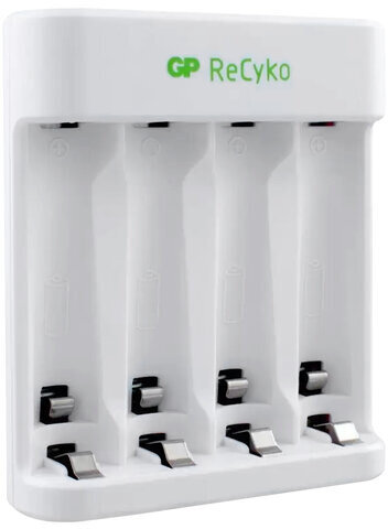 Зарядное устройство GP Е411 для 4-х аккумуляторов, блистер, Е411CS-2CR1