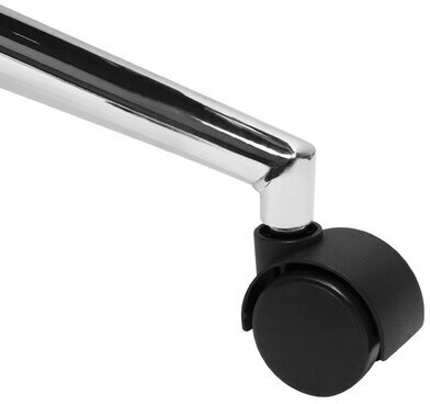 Кресло офисное BRABIX PREMIUM "Ultimate EX-801" хром, плотная двойная сетка Х2, черное/красное, 532921