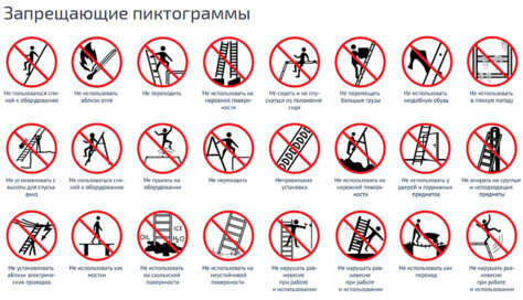 Стремянка алюминиевая 5 ступеней, высота площадки 1,04м, дуга безопасности 0,6м, площадка 26х26см, до 150кг, вес 4кг, НОВАЯ ВЫСОТА, 1110105