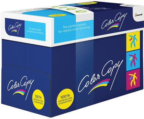 Бумага COLOR COPY, А4, 90 г/м2, 500 л., для полноцветной лазерной печати, А++, Австрия, 161% (CIE)