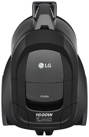 Пылесос LG VC5316NNTS с контейнером "циклон", 1600 Вт, мощность всасывания 330 Вт, серебристый/черный