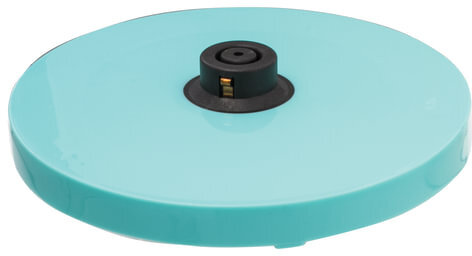 Чайник SONNEN KT-2016, 2 л, 2200 Вт, закрытый нагревательный элемент, пластик, белый/голубой, 453417