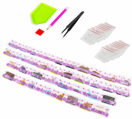 Картина стразами (алмазная мозаика), 30х40 см, ОСТРОВ СОКРОВИЩ "Водопад", без подрамника, 663857