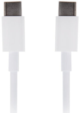 Кабель USB Type-C-Type-C с поддержкой быстрой зарядки, белый, 1 м, SONNEN, медный, 513613