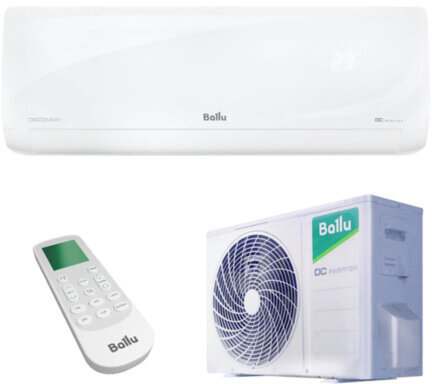 Сплит-система инверторная BALLU BSVI-07HN8, внешний и внутренний блок, площадь помещения до 20 м2, 2 МЕСТА, НС-1483580