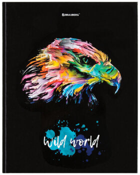 Дневник 5-11 класс 48 л., твердый, BRAUBERG, глянцевая ламинация, с подсказом, "Eagle", 106388