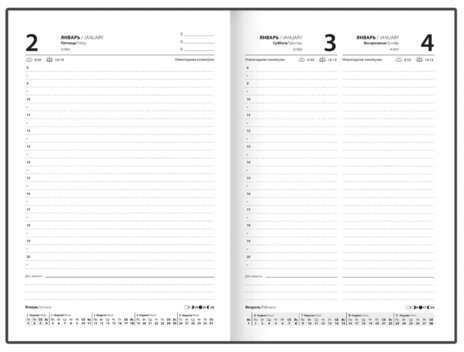 Ежедневник датированный 2026 145х215 мм, А5, STAFF, ламинированная обложка, "Leopard", 117328