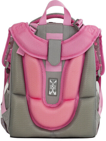 Ранец BRAUBERG PREMIUM, 2 отделения, с брелком, "Funny panda", 38х29х16 см, 229899