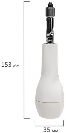 Дырокол для создания отверстий "Круг", диаметры 2 мм, 3 мм, 4 мм, ОСТРОВ СОКРОВИЩ, 663842, HCP-701