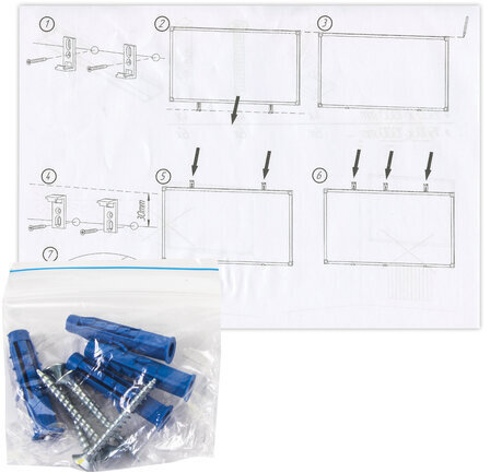 Доска магнитно-маркерная 45х60 см, ПВХ рамка, ГАРАНТИЯ 10 ЛЕТ, РОССИЯ, STAFF, 236157