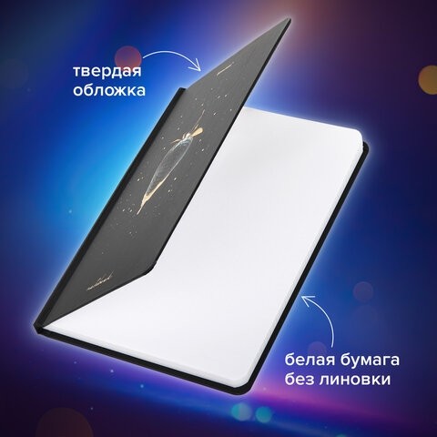 Блокнот с резинкой без линовки 96 л., А5 (145х203 мм), твердая обложка с фольгой, BRAUBERG, "Strawberry", 113735