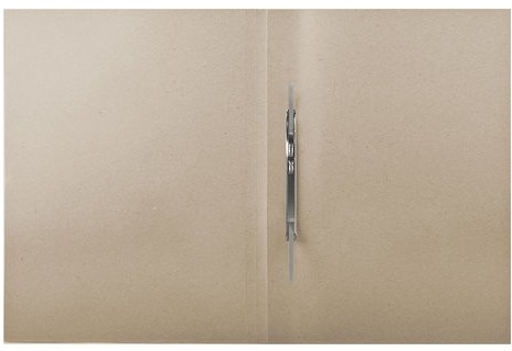 Скоросшиватель картонный мелованный ОФИСМАГ, гарантированная плотность 320 г/м2, белый, до 200 листов, 127820