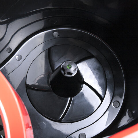 Швабра с отжимом и ведром 7 л/5 л LAIMA TONE MOP, две насадки в комплекте, черно-красный, 607487