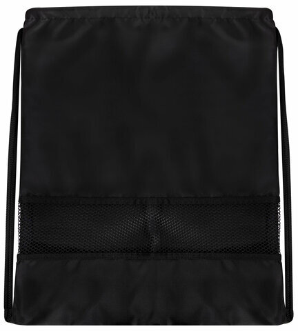 Мешок для обуви BRAUBERG БОЛЬШОЙ, с ручкой, карман на молнии, сетка, 49х41 см, "Smiles", 272403