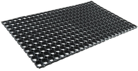 Коврик входной резиновый грязесборный ячеистый, 40х60 см, толщина 16 мм, LAIMA EXPERT, 607810