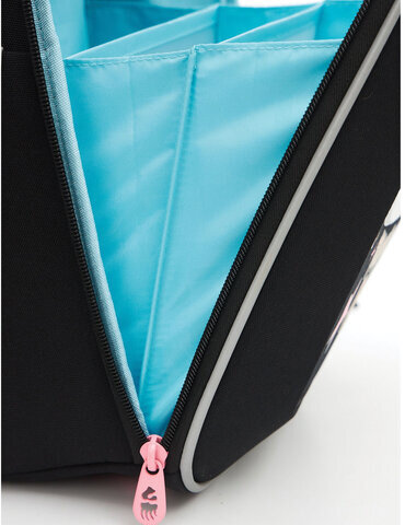 Ранец GRIZZLY анатомическая спинка, с брелоком, для девочек, MAGIC DREAMS, 36х29х18 см, RAf-492-3/3