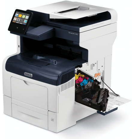 МФУ лазерное ЦВЕТНОЕ XEROX VersaLink C405DN "4 в 1" А4, 35 стр./мин., 80000 стр./мес., ДУПЛЕКС, АПД, сетевая карта, VLC405DN