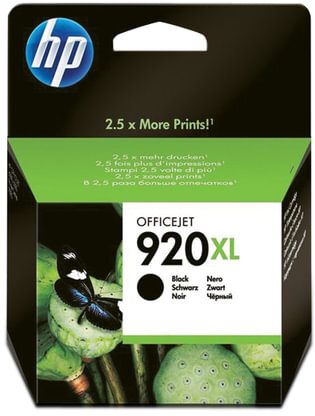 Картридж струйный HP (CD975AE) Officejet 6000/6500/7000, №920 XL, черный, оригинальный, ресурс 1200 стр.