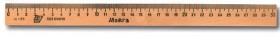 Линейка деревянная 30 см, C07