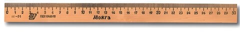 Линейка деревянная 30 см, C07