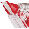 Корректирующая лента BRAUBERG "Red Power", 5 мм х 6 м, корпус прозрачный, механизм перемотки, европодвес, 220641