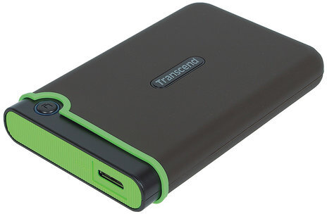 Внешний жесткий диск TRANSCEND StoreJet 25M3S 1TB, 2.5", USB 3.0, серый, TS1TSJ25M3S