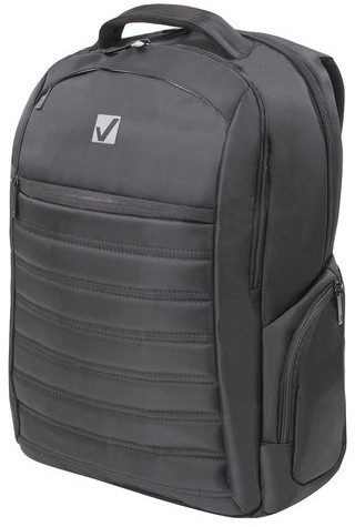 Рюкзак для школы и офиса BRAUBERG "Patrol", 20 л, размер 47х30х13 см, ткань, черный, 224444