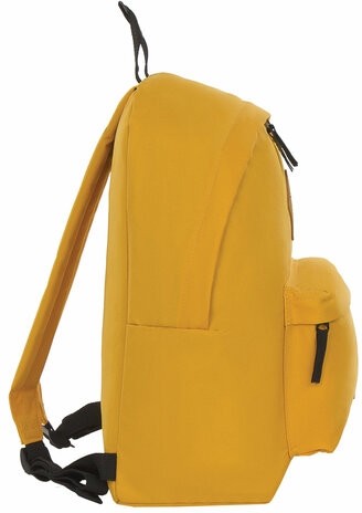 Рюкзак BRAUBERG, универсальный, сити-формат, один тон, желтый, 20 литров, 41х32х14 см, 225378