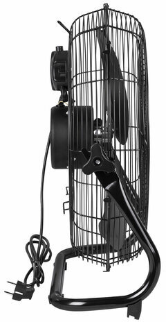 Вентилятор напольный ПОВЫШЕННОЙ МОЩНОСТИ SONNEN FE-45A, d=45 см, 120 Вт, 3 скорости, черный, 455734