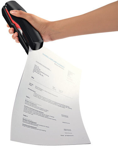 Степлер №24/6, 26/6 RAPID "Supreme Omnipress Fullstrip SO30" (Швеция), до 30 листов, черно-красный, 5000547