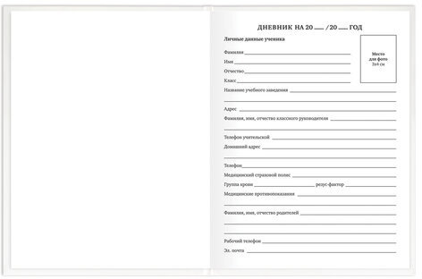 Дневник 1-11 класс 40 л., твердый, BRAUBERG, матовая ламинация, БЕЛЫЙ, 105540