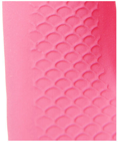 Перчатки латексные КЩС, прочные, хлопковое напыление, размер 7,5-8 M, средний, красные, HQ Profiline, 73582