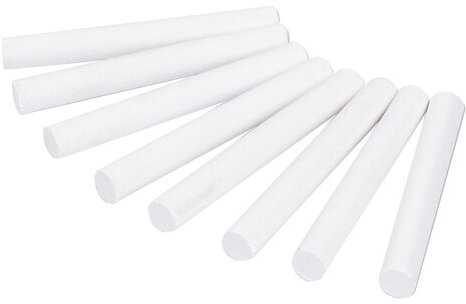 Мел белый ГАММА НАБОР 10 шт., мягкий, круглый, 2308191