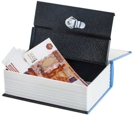 Сейф-книга "Приключения Шерлока Холмса", 57х130х185 мм, ключевой замок, BRAUBERG, 291056, 43