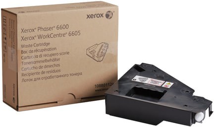 Бункер для отработанного тонера XEROX (108R01124) 6600/6605/6655/C400/C405 и т.д., ресурс 30000 стр., оригинальный